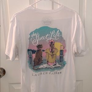 White Lauren James T-shirt